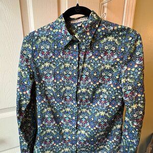 Liberty Print, London by Linen Lawn, a Tana Cotton Blouse